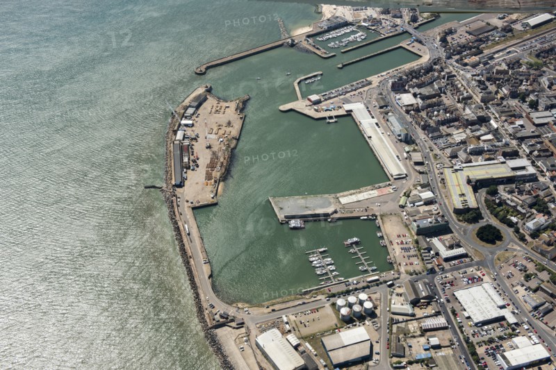 The harbour, town and High Street Heritage Action Zone, Lowestoft, Suffolk, 2016. Creator: Damian Grady.