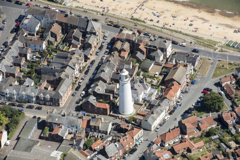 The lighthouse, Southwold, Suffolk, 2016. Creator: Damian Grady.