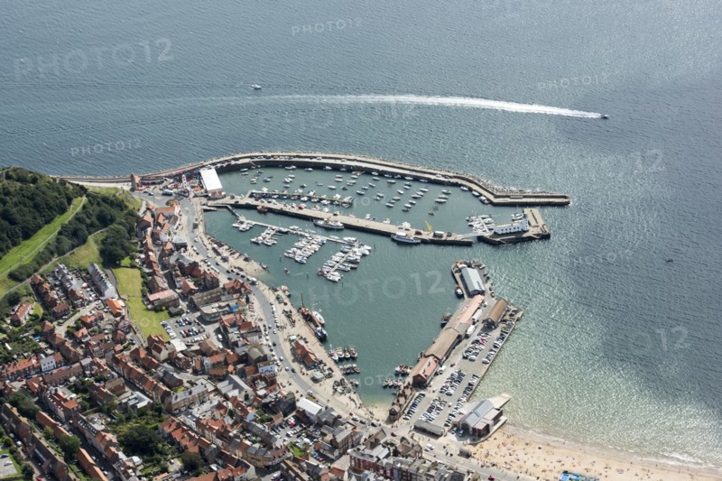 Scarborough Old and East Harbours, North Yorkshire, 2017. Creator: Emma Trevarthen.