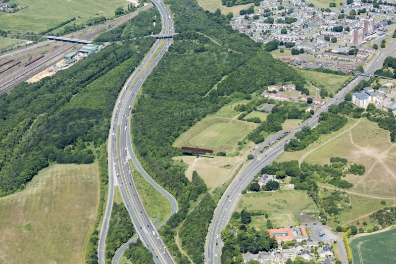 The Angel of the North, Gateshead, 2018. Creator: Emma Trevarthen.