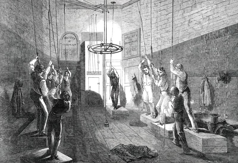 The Bow-Bell Peal on Christmas Eve, 1850. Creator: Unknown.