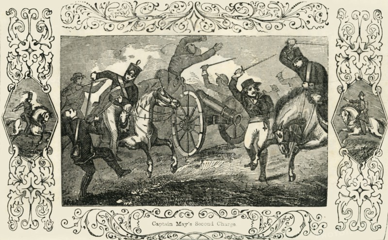 'Captain May's Second Charge', 1849. Creator: Unknown.