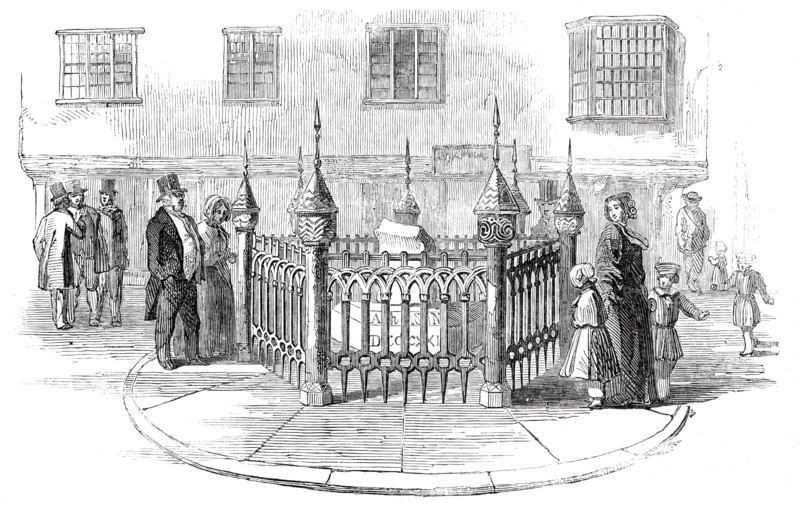 The Coronation-Stone, at Kingston-Upon-Thames, 1850. Creator: Unknown.