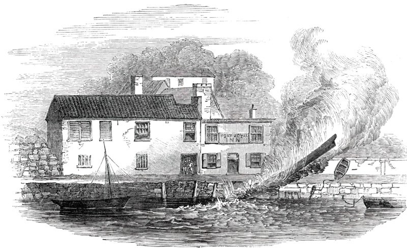 Whirlwind at Exeter, 1850. Creator: Unknown.