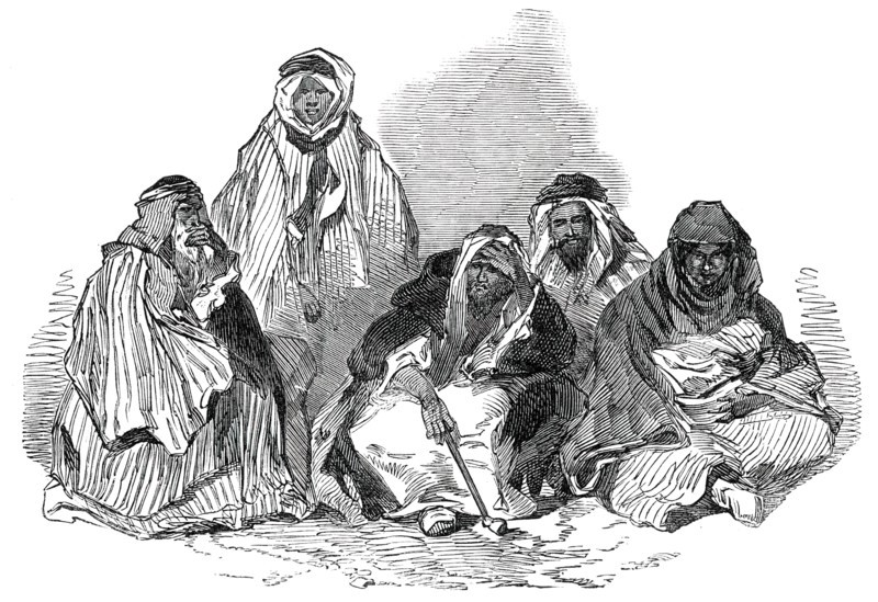 Bedouins of the Desert, 1850. Creator: Unknown.