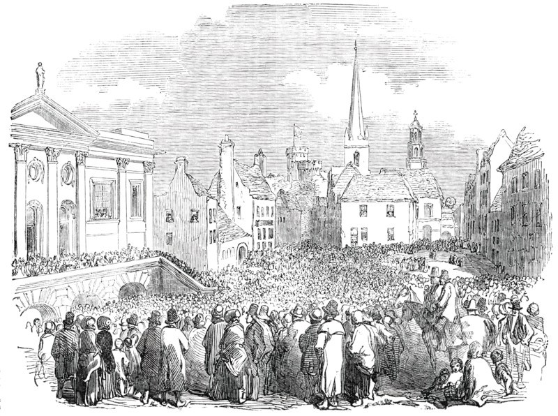Great Tenant-Right Meeting at Kilkenny, 1850. Creator: Unknown.