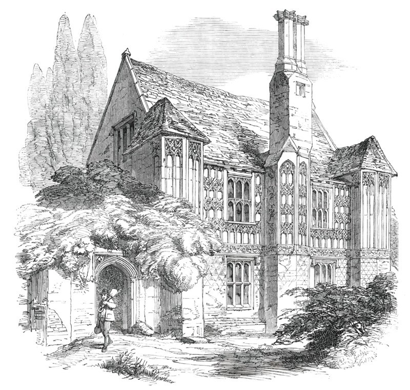 Cressingham Manor-House, 1850. Creator: Unknown.