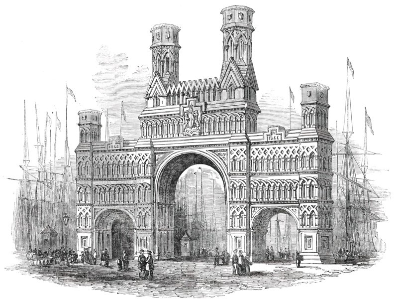 Royal Arch at Dundee, 1850. Creator: Unknown.