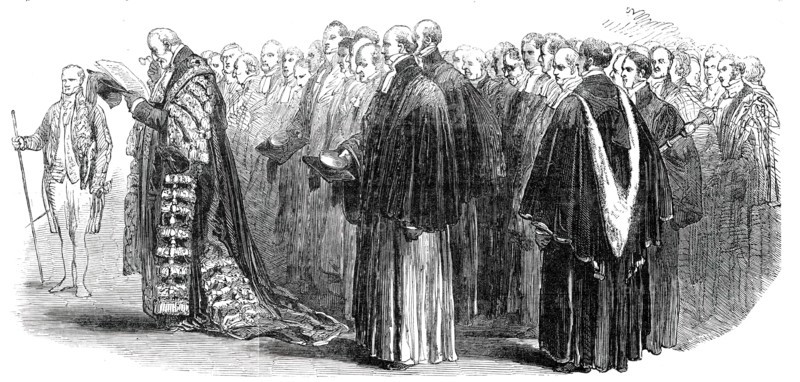 The Oxford University Deputation, 1850. Creator: Unknown.