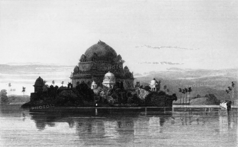 'Tomb of Shere Shah', 1834. Creator: Samuel Prout.