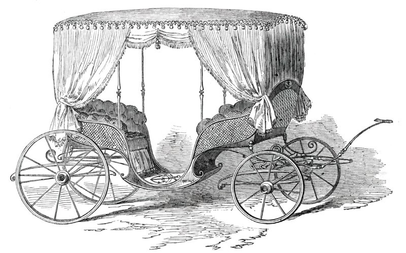 Carriage for his Highness Said Pacha, 1850. Creator: Unknown.