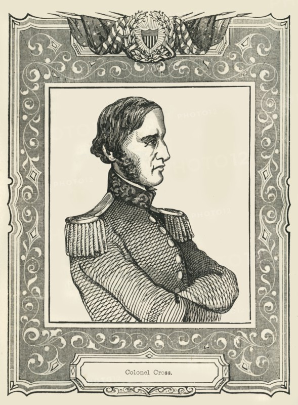 'Colonel Cross', 1849. Creator: Unknown.