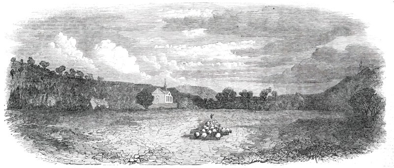 Crathie Kirk and Manse, 1850. Creator: Unknown.