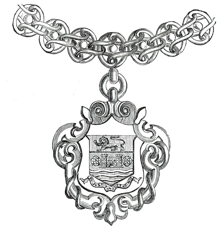 Mayoralty Chain for the Corporation of Carlisle, 1850. Creator: Unknown.