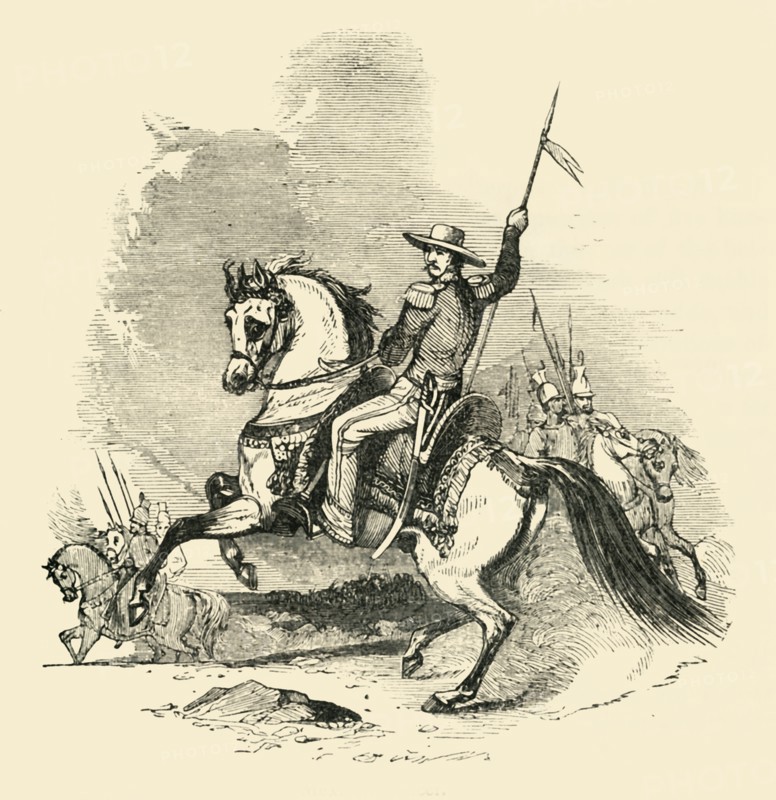 'Mexican Lancer', 1849. Creator: Unknown.
