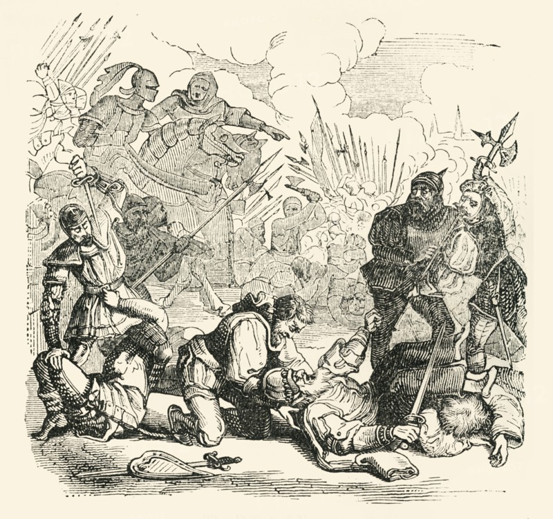 'The Defeat of Narvaez', 1849. Creator: Unknown.