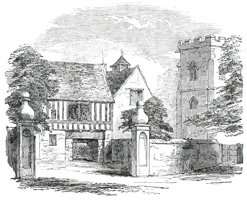 Catesby Hall - Gateway, Ashby St. Leger, 1850. Creator: Unknown.