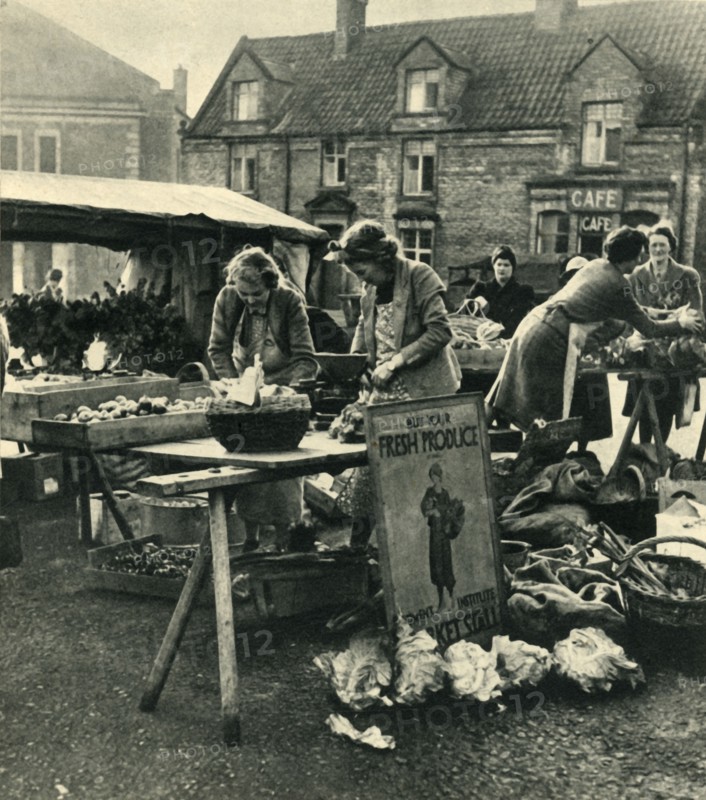 'Women's Institute Market Stall', 1943. Creator: Unknown.