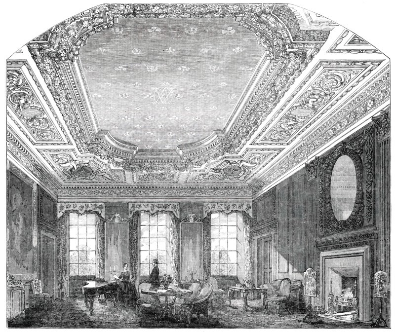 Her Majesty's Apartment at Holyrood, 1850. Creator: Unknown.