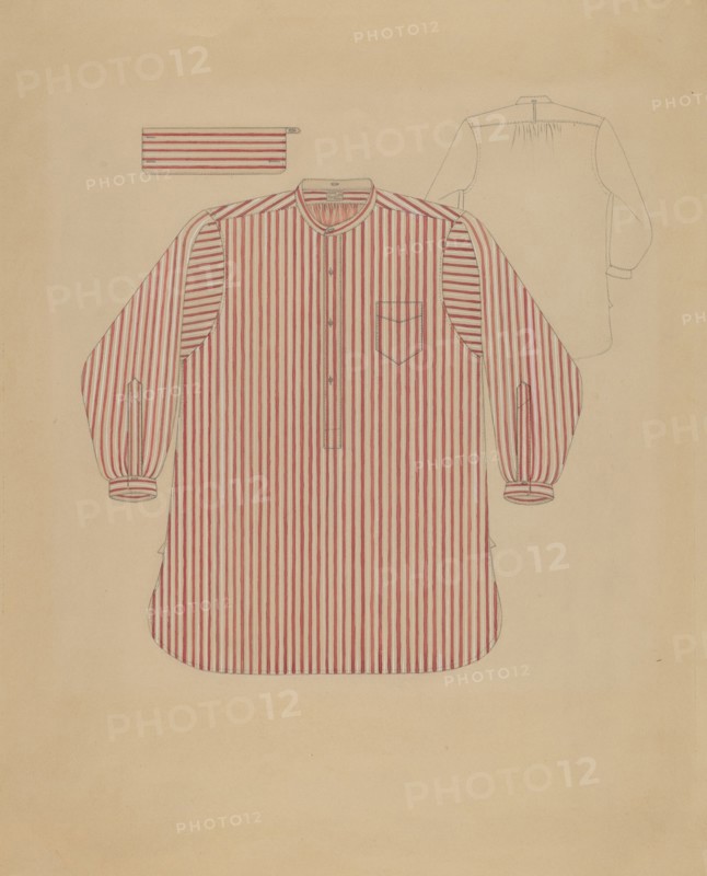 Shirt, c. 1937. Creator: Virginia Berge.