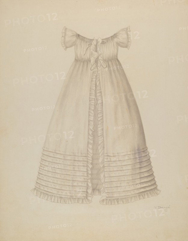 Christening Dress, c. 1939. Creator: Virginia Berge.