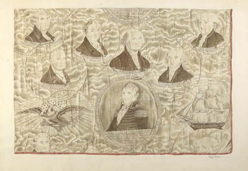 Printed Textile, c. 1938. Creator: Mary Berner.
