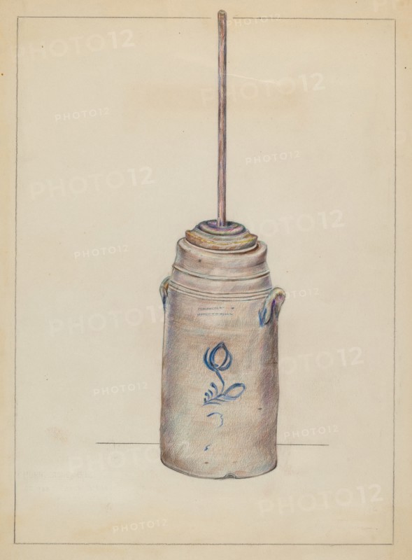 Churn, 1935/1942. Creator: Mary Berner.