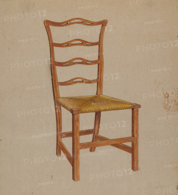 Side Chair, c. 1939. Creator: Ruth Bialostosky.