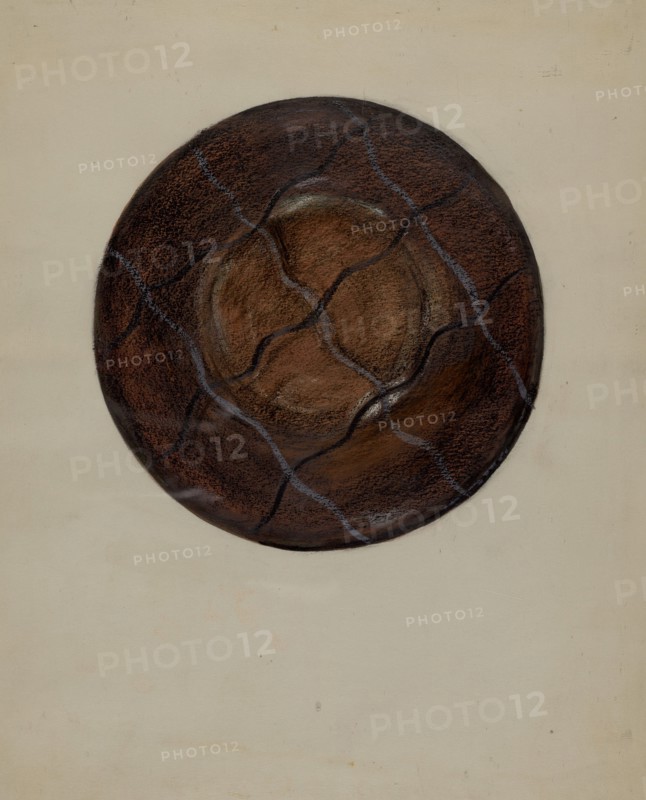 Pa. German Bowl, 1935/1942. Creator: Ruth Bialostosky.