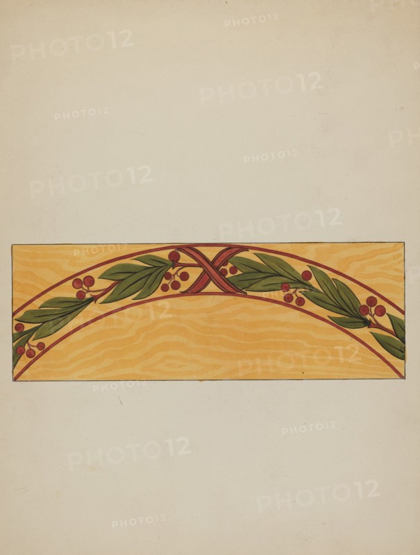 Decorative Panels, c. 1936. Creator: Wellington Blewett.