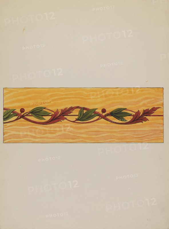 Decorative Panels, c. 1936. Creator: Wellington Blewett.