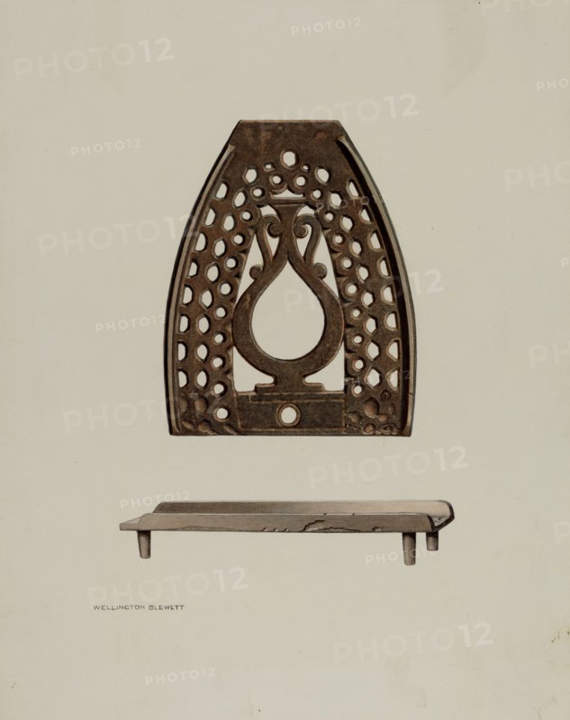 Trivet, c. 1939. Creator: Wellington Blewett.