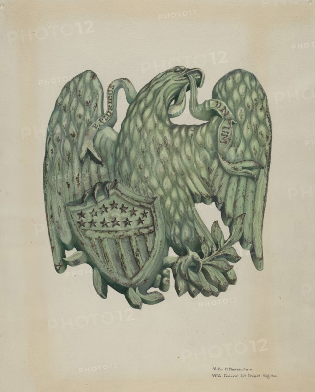 Wall Ornament, 1935/1942. Creator: Molly Bodenstein.