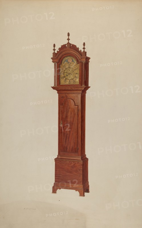 Tall Clock, c. 1939. Creator: Francis Borelli.