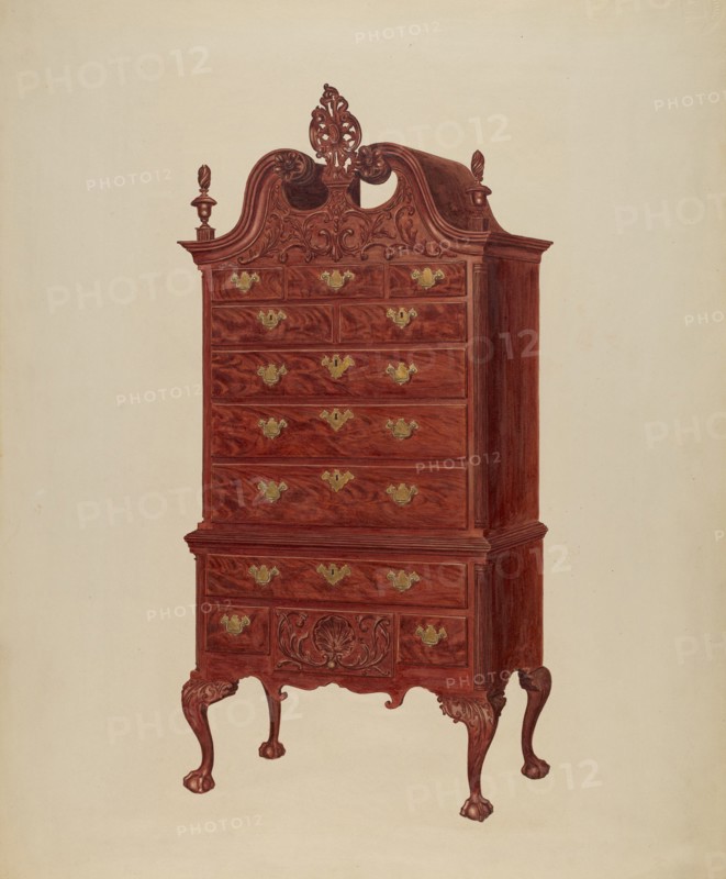 Highboy, c. 1939. Creator: Francis Borelli.