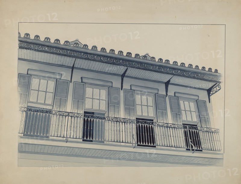 Cast Iron Work, c. 1936. Creator: Joseph L. Boyd.
