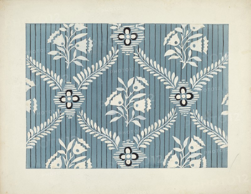 Wallpaper, 1935/1942. Creator: Joseph L. Boyd.