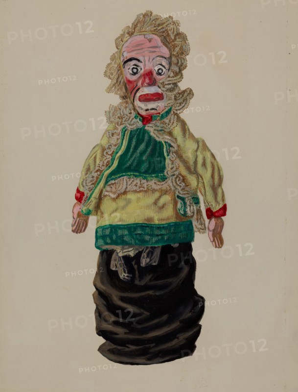 Hand Puppet Judy, c. 1936. Creator: Dorothy Brennan.