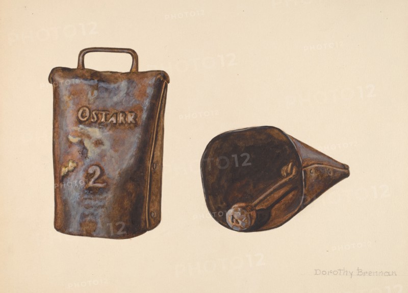 Cow Bell, 1935/1942. Creator: Dorothy Brennan.