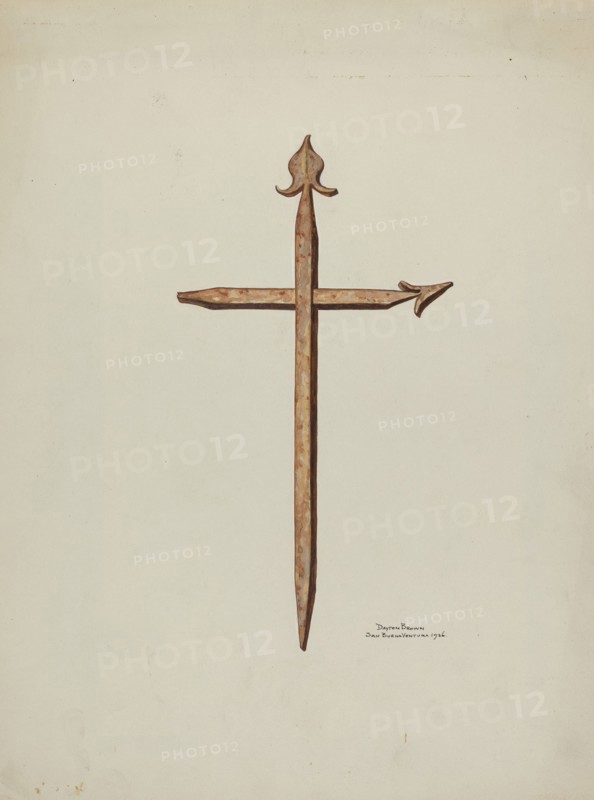 Iron Cross, 1936. Creator: Dayton Brown.