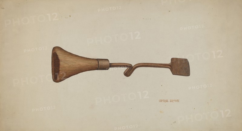 Horse Shoer's Knife, c. 1940. Creator: George C. Brown.