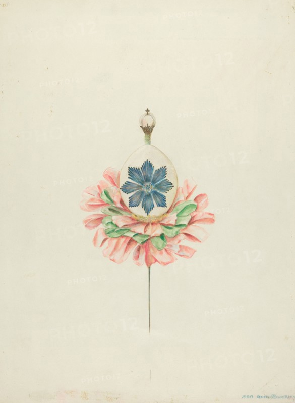 Cascarone, c. 1936. Creator: Ann Gene Buckley.