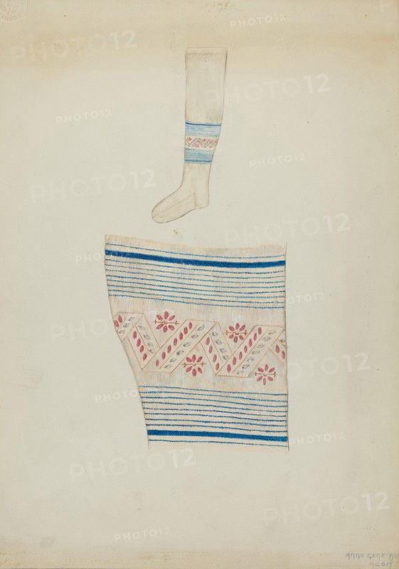 Hose, c. 1937. Creator: Ann Gene Buckley.