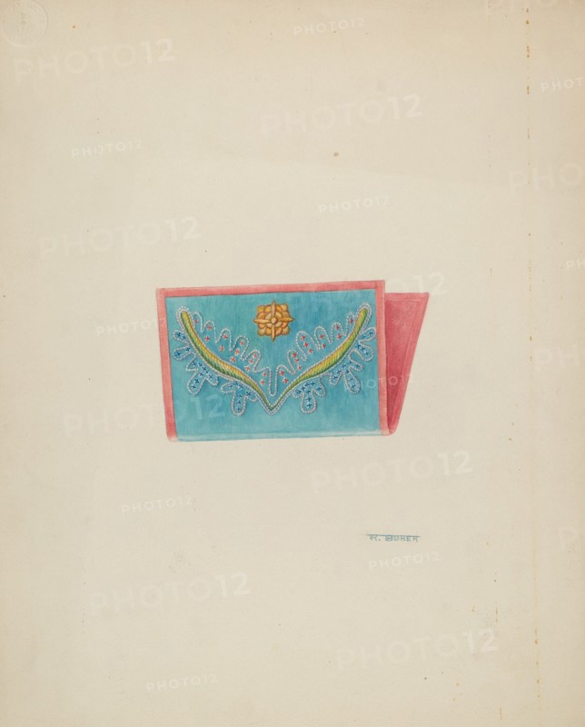 Needle Case, c. 1937. Creator: Ruth Buker.
