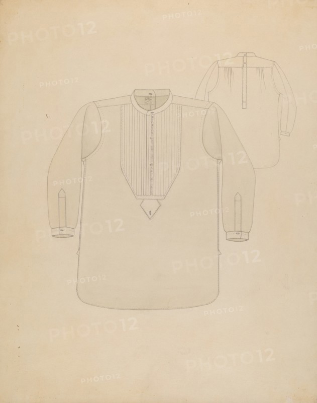 Shirt, c. 1937. Creator: Irene M. Burge.