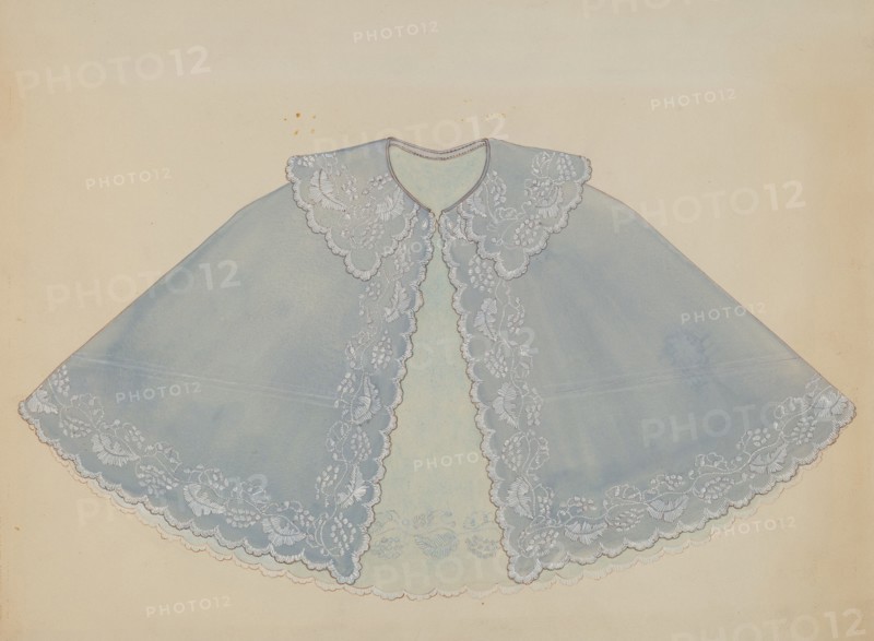 Child's Cape, c. 1936. Creator: Irene M. Burge.
