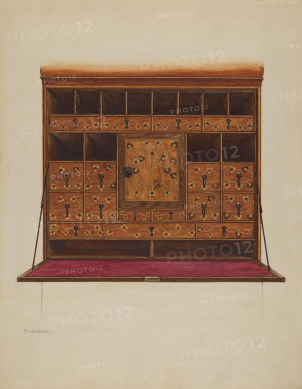 Secretary, c. 1938. Creator: Ernest Busenbark.