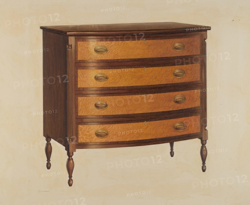 Chest of Drawers, 1938. Creator: Ernest Busenbark.