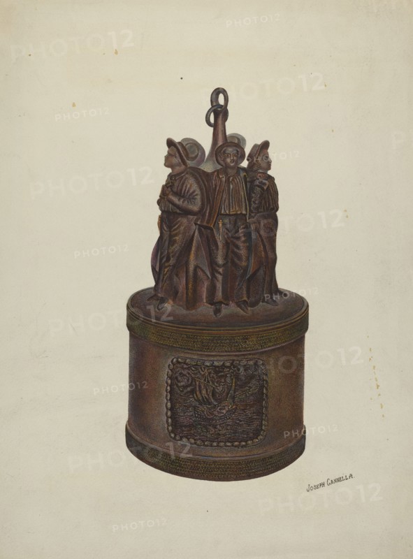 Tobacco Jar, 1935/1942. Creator: Joseph Cannella.