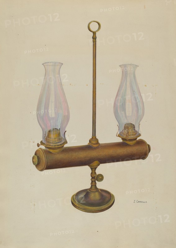 Reading Lamp, 1941. Creator: Joseph Cannella.